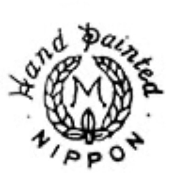 Antique Nippon Hand-Painted Pink, Green & Gold Floral Porcelain Vanity Dish - Picture 6 of 16